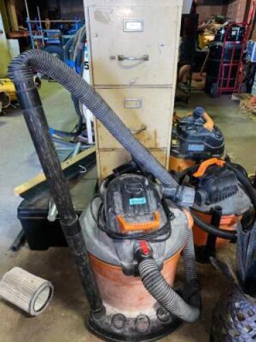 DESCRIPTION 16 GALLON RIDGID SHOP VAC LOCATION WAREHOUSE 1 QTY 1