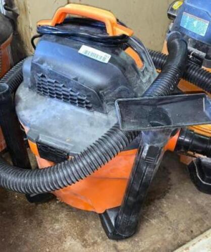 DESCRIPTION 16 GALLON RIDGID SHOP VAC LOCATION WAREHOUSE 1 QTY 1