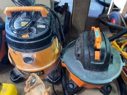 DESCRIPTION (2) SHOP VACS THIS LOT IS: SOLD BY THE PIECE LOCATION WAREHOUSE 2 QTY 2
