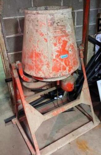 DESCRIPTION 1.6 CU FT CEMENT MIXER LOCATION WAREHOUSE 1 QTY 1