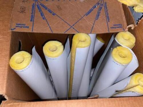 DESCRIPTION (1) LOT OF ASSORTED FOAM PIPE INSULATION LOCATION WAREHOUSE 1 QTY 1