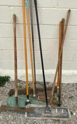 DESCRIPTION (6) ASSORTED LONG HANDLE TOOLS. THIS LOT IS: SOLD BY THE PIECE LOCATION WAREHOUSE 2 QTY 6