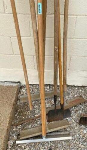 DESCRIPTION (6) ASSORTED LONG HANDLE TOOLS. THIS LOT IS: SOLD BY THE PIECE LOCATION WAREHOUSE 2 QTY 6