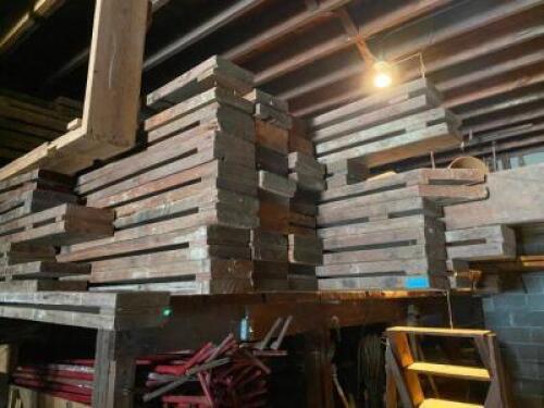 DESCRIPTION WOODEN CONCRETE FORMS LOCATION WAREHOUSE 2 QTY 1