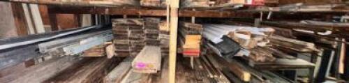 DESCRIPTION CONTENTS OF SHELF ADDITIONAL INFORMATION ASSORTED WOOD AND TRIM, 2ND SHELF LOCATION LEFT WAREHOUSE QTY 1