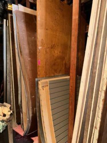 DESCRIPTION ASSORTED WOOD LOCATION LEFT WAREHOUSE QTY 1