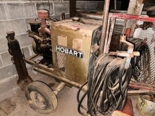 DESCRIPTION GENERATOR/ WELDER BRAND / MODEL: HOBART LOCATION LEFT WAREHOUSE QTY 1