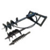 DESCRIPTION: SKID STEER HYDRAULIC AUGER SET BRAND/MODEL: MOWER KING SSECAG-Y SIZE: 6", 12", 14" RETAIL$: $2,269.00 QTY: 1