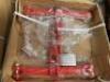 (2) HD JAW BOLT RATCHET LOAD BINDERS. - 3