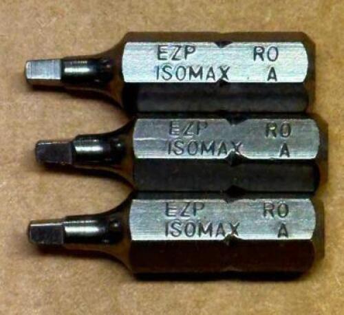 (1) CASES OF ROBERTSON RED ISOMAX A BITS.