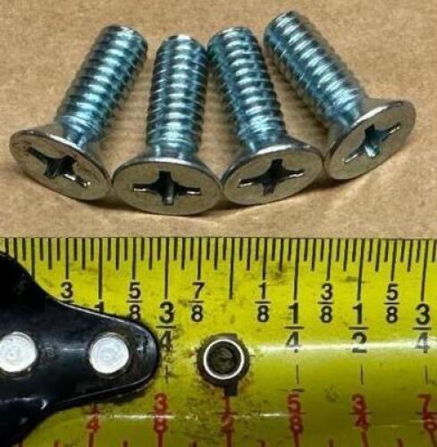 (2) BOXES OF 1" PHILLIPS MACHINE SCREWS.