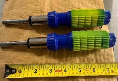 (50) MAGNETIC RATCHET SCREW DRIVERS 1/4" X 8 1/2"