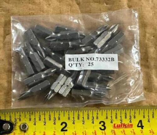 (3) CASES OF REDUCED PHILLIPS INSERT BIT NO.1 1"