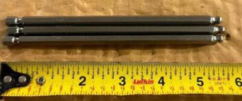 (1) CASE OF 6" BALL HEX BITS