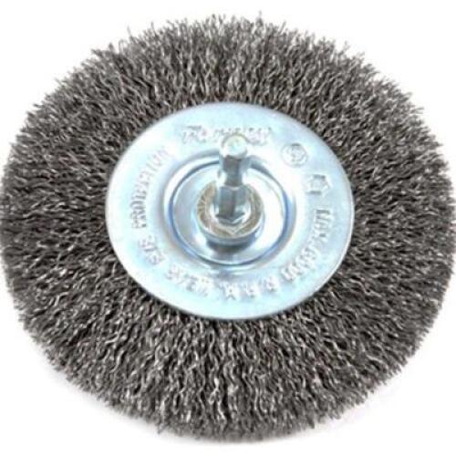 (1) CASE OF 5" CORSE WIRE WHEEL BRUSHES