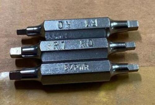 (1) CASE OF DOUBLE END RO X R1 BITS