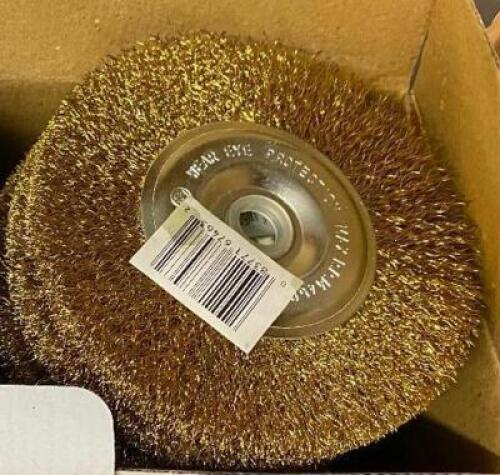 (1) CASE OF 6" FINE WIRE WHEELS