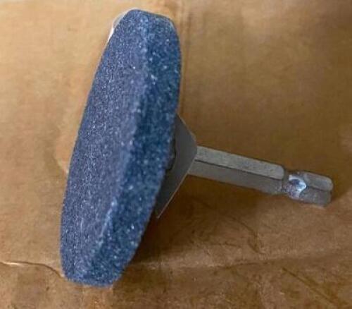 (1) CASE OF 2 1/4" GRINDING WHEELS
