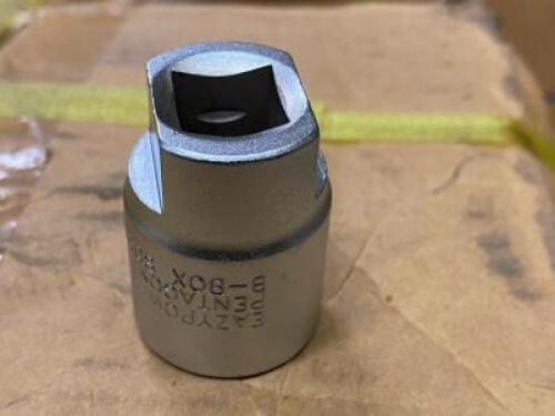 (2) CASE OF EAZYPOWER 1" POINT SOCKETS