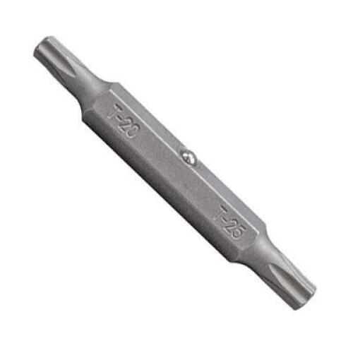 (4) CASES OF DOUBLE END BITS 1" X T20/T25