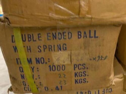 (1) CASE OF DOUBLE ENDED BITS W/ BALL SPRING