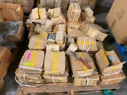 PALLET AND CONTENTS - ASSORTED OPEN BOXES OF BITS AND TOOLING