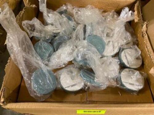 (1) CASE OF 3" SILICON CARBIDE GRINDING WHEELS