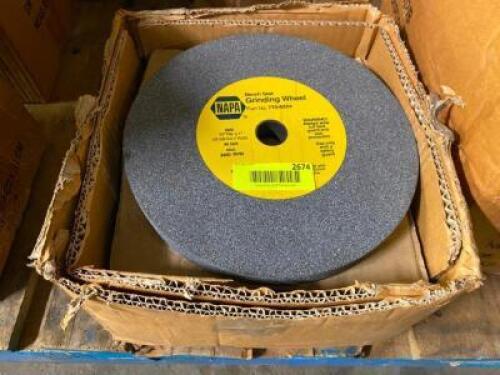 (12) NAPA 10" STONE GRINDING WHEELS