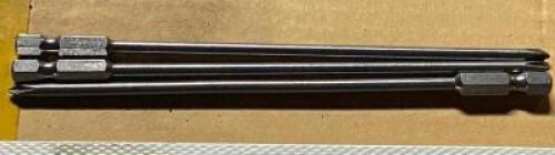 (3) CASES OF PHILLIPS BITS 6" NO.1