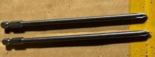 (3) CASES OF PHILLIPS BITS 6" NO.1