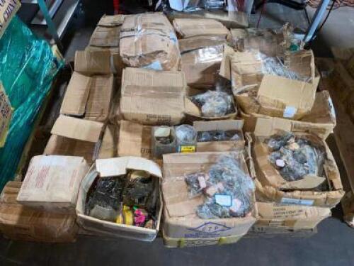 PALLET AND CONTENTS - ASSORTED OPEN BOXES OF BITS AND TOOLING