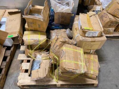 PALLET AND CONTENTS - ASSORTED OPEN BOXES OF BITS AND TOOLING