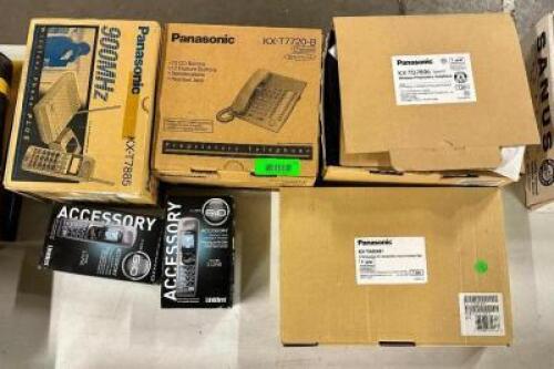 LOT OF ASSORTED LANDLINE PHONES