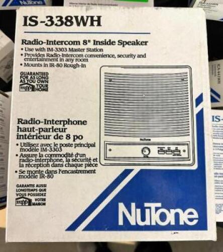 (2)- RADIO INTERCOM SPEAKERS