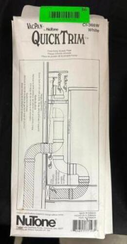 (5)- QUICK TRIM FRONT ENTRY ACCESS PLATES