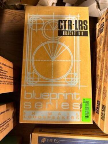 (3) - CTR LRS BLUEPRINT SERIES IN WALL LOUDSPEAKER BRAKET KIT