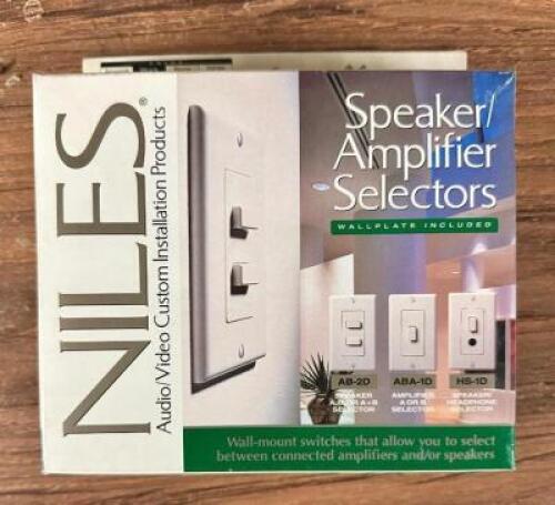 (12) - SPEAKER AMPLIFIER SELECTORS