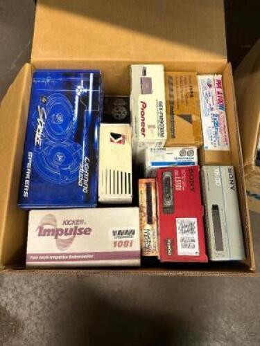 ASSORTED AUDIO EQUIPMENT