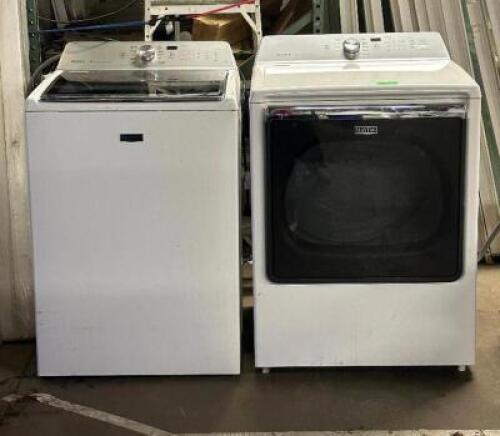 MAYTAG 5.3 CU. FT. WASHER AND DRYER SET