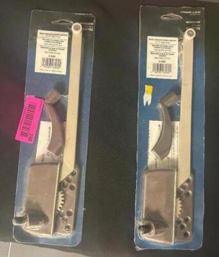 (2) - WINDOW HARDWARE SETS