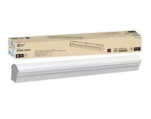 (2) - 2 FT LED GARAGE WORKSHOP CEILING STRIP LIGHT FIXTURE SHOP LIGHT HARDWIRE 1800 LUMENS 4000K BRIGHT WHITE