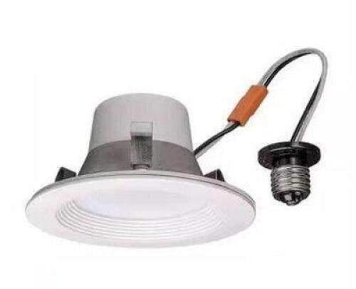 (2) - 4 IN. SMART WINK COMPATIBLE COLOR SELECTABLE CCT INTEGRATED LED RECESSED LIGHT TRIM 600 LUMENS DIMMABLE WET RATED