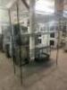 60" X 18" FOUR TIER METRO COATED SHELF