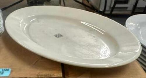 (6) 15 1/2" CHINA PLATTERS