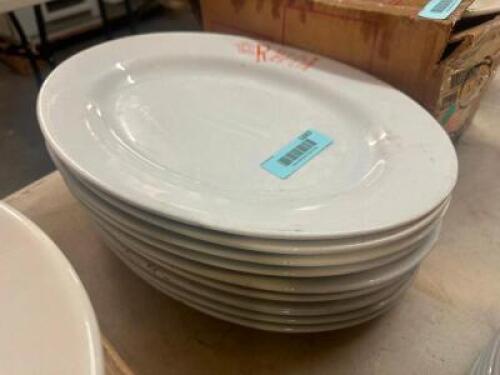 (10) 15" CERAMIC PLATTERS