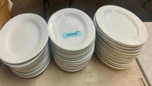 (36) 10" CHINA PLATTERS