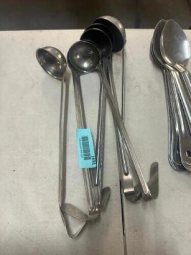 (5) ASSORTED STAINLESS LADLES