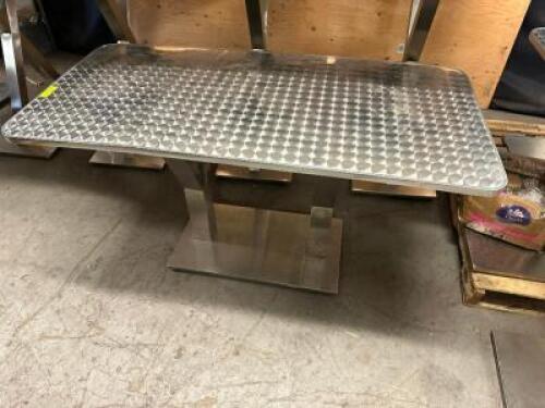 53" X 25.5" TABLE W/ BASE