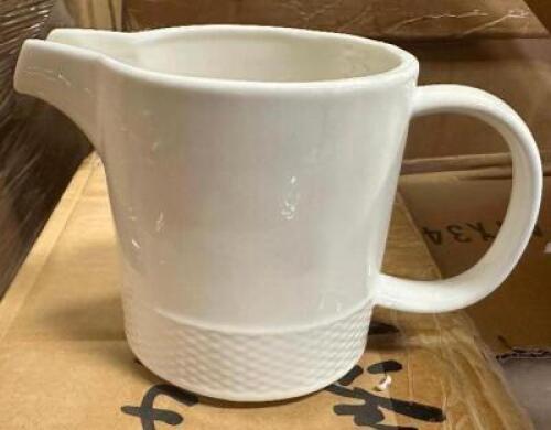 (55) SMALL CHINA PITCHERS