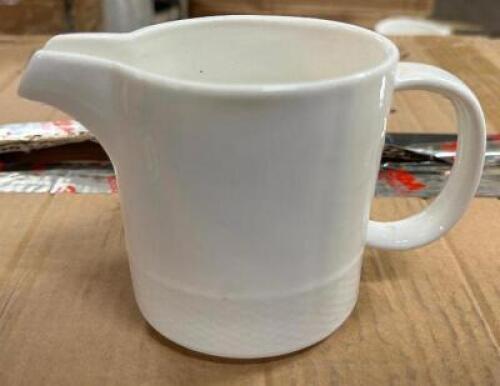 (100) SMALL CHINA PITCHERS